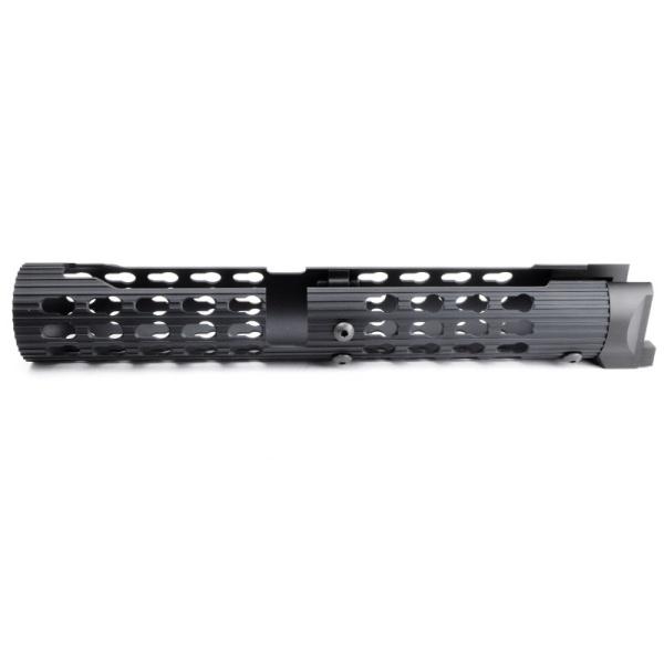 5KU VS-25 AK-105 KeyMod チューブラー ハンドガード for LCT、GHK、DBOYS、CYMA ブラック ...