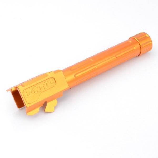 [新品]Goldバレル　14mm逆 Glock19 Gen3用 GM041 5KU VFC(UMAREX、SAA) グロック19用 14mm逆ネジ対応 9INE スレッディド
