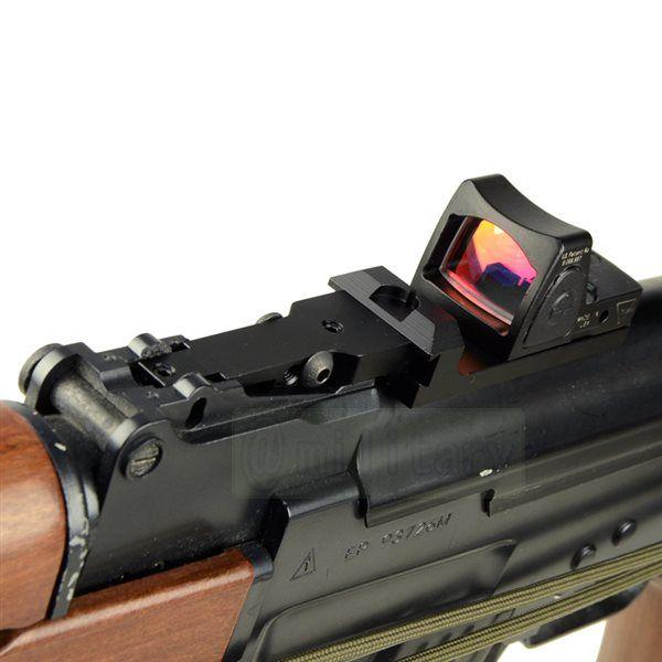 中古品 AK ドットサイト リアサイト マウント vector optics AK リアサイト用 RMRドットサイト マウント : ジーリーショップ