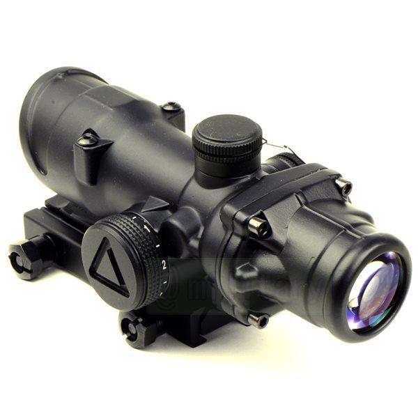 TA02：ACOG タイプ レティクル発光 4倍スコープ : ジーリーショップ