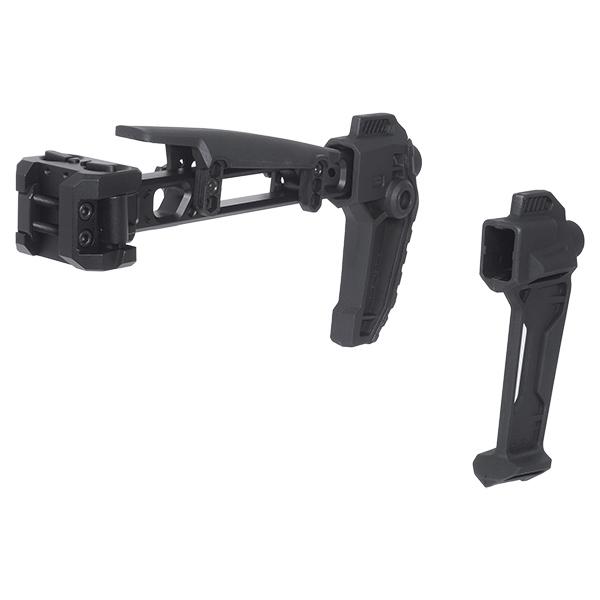SIタイプ Strike FSA デュアルフォールディングストック ＆ スタビライザー 20mm(ピカティニー規格)レール用 ブラック