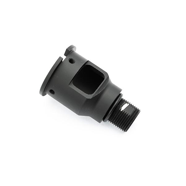 Maple Leaf アルミ CNC アウターバレルベース 14mm逆ネジ VFC M4/AR15