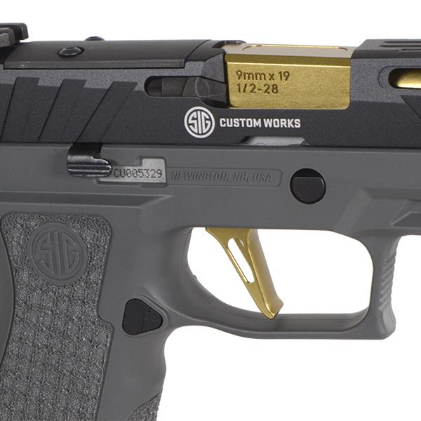 Parabellum P320 SPECTRE COMP 4.6インチ ガスブローバックガン グレー 