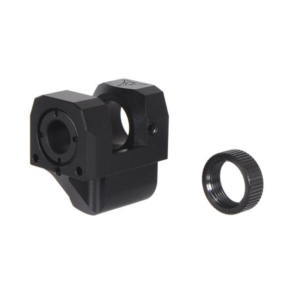 RGW KI VELOCITY PRO タイプ コンペンセイター 14mm逆ネジ ブラック