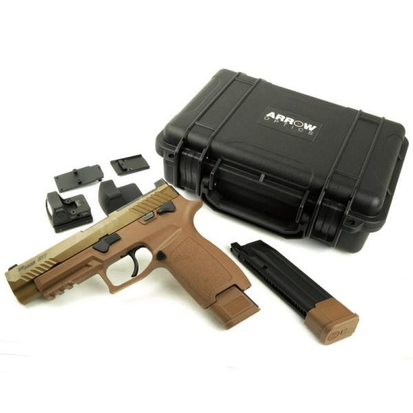 SIG AIR P320 M17 ガスマガジン 3個セット SIG AIR P320 M17 ガスブローバック用 スペアマガジン ブラック