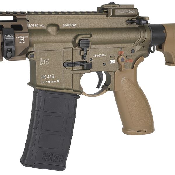 SAMURAI CUSTOM HK416A5 M-LOK CO2ガスブローバックライフル デザート