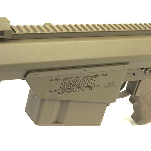  WOLF バレットM82A1 (対物ライフル) エアコッキング エアガン BARRETT FIREARMS ライセンス刻印ver デザートカラー SNOW WOLF バレットM82A1 (対物ライフル) エアコッキング エアガン