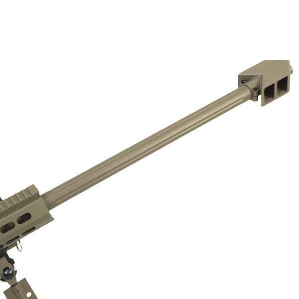  WOLF バレットM82A1 (対物ライフル) エアコッキング エアガン BARRETT FIREARMS ライセンス刻印ver デザートカラー SNOW WOLF バレットM82A1 (対物ライフル) エアコッキング エアガン