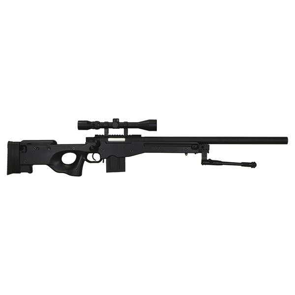 SNOW WOLF L96A1 ボルトアクション エアコッキングガン ブラック
