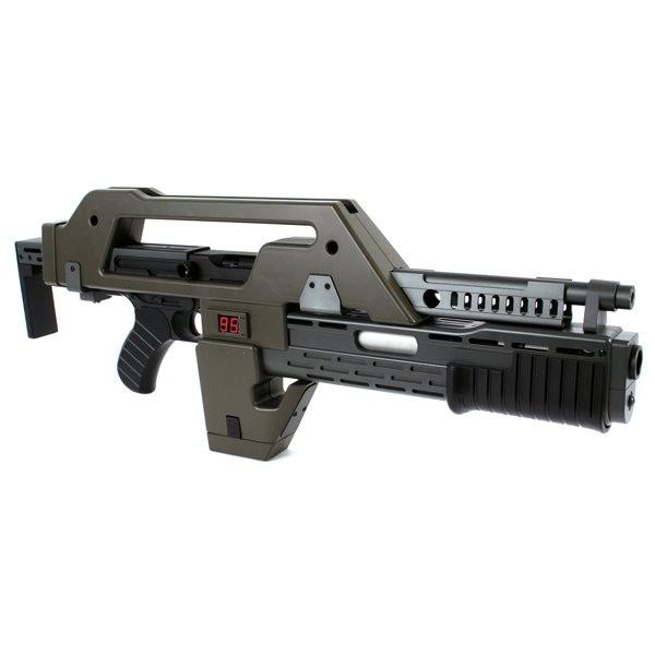 SNOW WOLF M41Aパルスライフル AEG (宇宙海兵隊主力武器) オリーブ