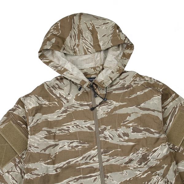 TMC サンドタイガーストライプ 迷彩 フード付 ジャケット : ジーリー