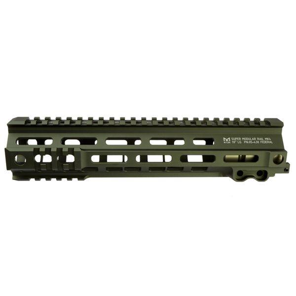 BJ GEISSELEタイプ SMR MK4 FEDERAL 10インチ ハンドガード オリーブ