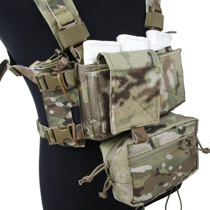 TMC Modular Chest Rig [モジュラー チェストリグ] セットA【Multicam