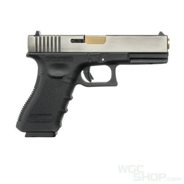 WE-TECH ダブルバレル G17 Gen3 ガスブローバック シルバー : ジーリー