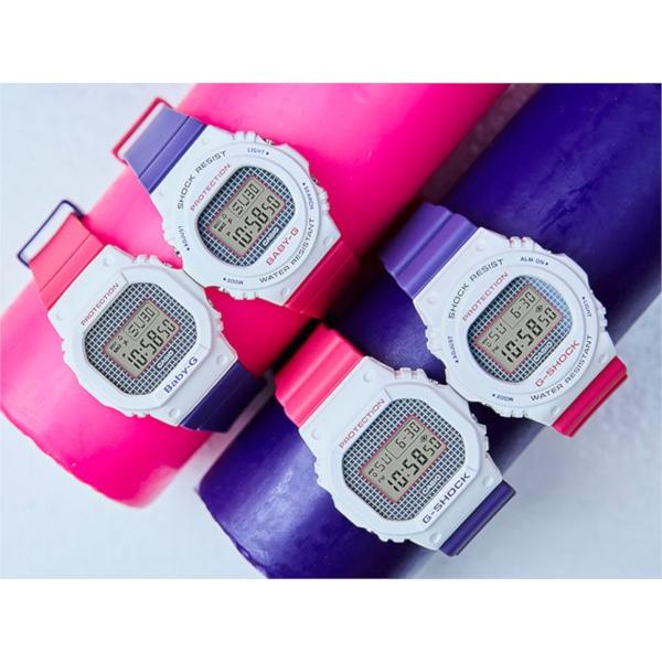 ペアウォッチ G Shock ジーショック Baby G ベビージー メンズ レディース うでどけい 腕時計 ホワイト ピンク パープル プレゼント G Pair 6 Dw5700thb7 Bgd570thb7 腕時計 アクセサリー Gross 通販 Yahoo ショッピング