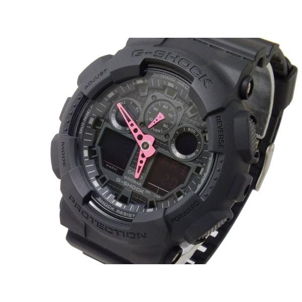 Casio G Shock ブラック ピンク アナデジコンビネーション カシオ 腕時計 G ショック アナログ デジタル Ga 100c 1a4 うでどけい メンズ 黒 ピンク Ga 100c 1a4 腕時計 アクセサリー Gross 通販 Yahoo ショッピング