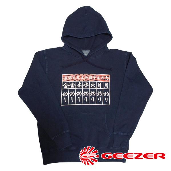 GEEZER 毎日釣りパーカー デニム | 