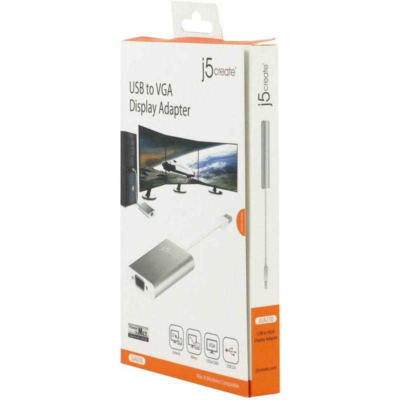 j5 create USB 2.0 VGA DISPLAY ADAPTER JUA210 2022082316211000641usゲイ