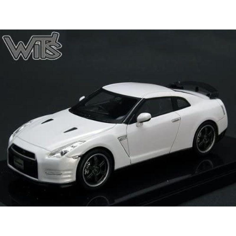 WIT'S　43　日産　ブリリアントホワイトパール　GT-R　スペックV　2011　完成品