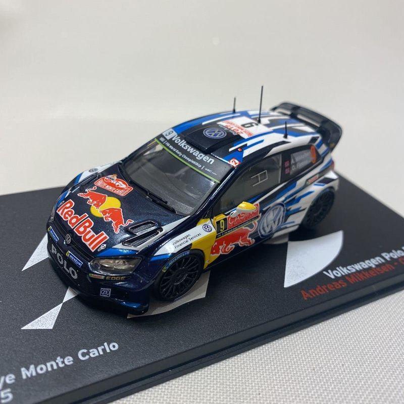 143　デアゴスティーニ　ラリーカーコレクション　フォルクスワーゲン　ポロ　R　#9　2015　WRC