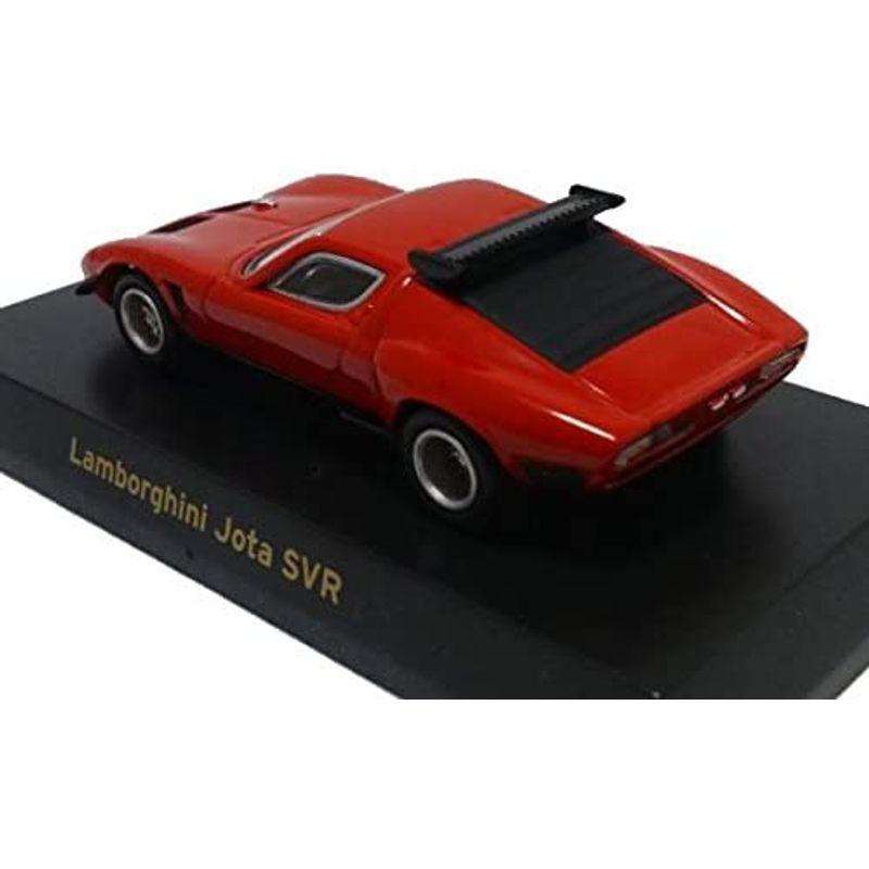 京商　64　ランボルギーニ　ミニカーコレクション１　Lamborghini　ＳＶＲ　Jota　レッド　イオタ　SVR