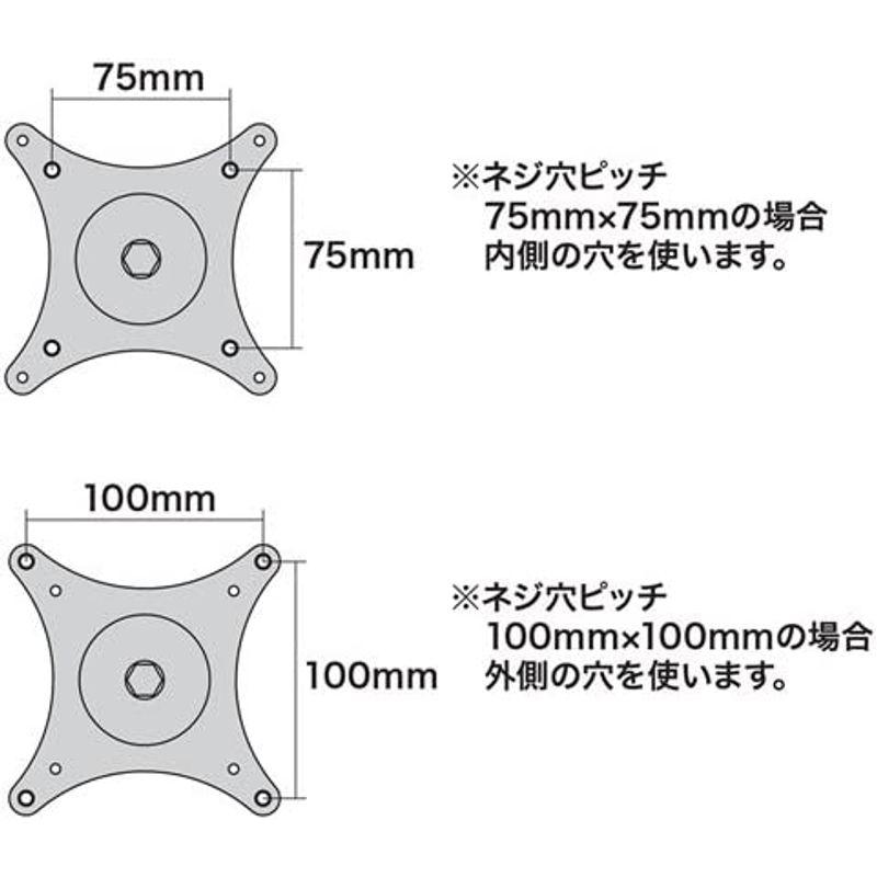 最新作の サンワサプライ CR-LA904N 水平多関節液晶モニターアーム