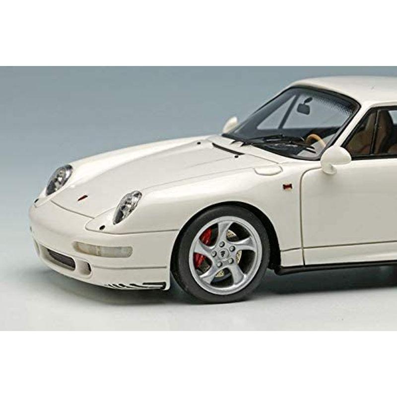 VISION 1/43 ポルシェ 911 (993) Carrera S 1997 ホワイト 完成品 - 3