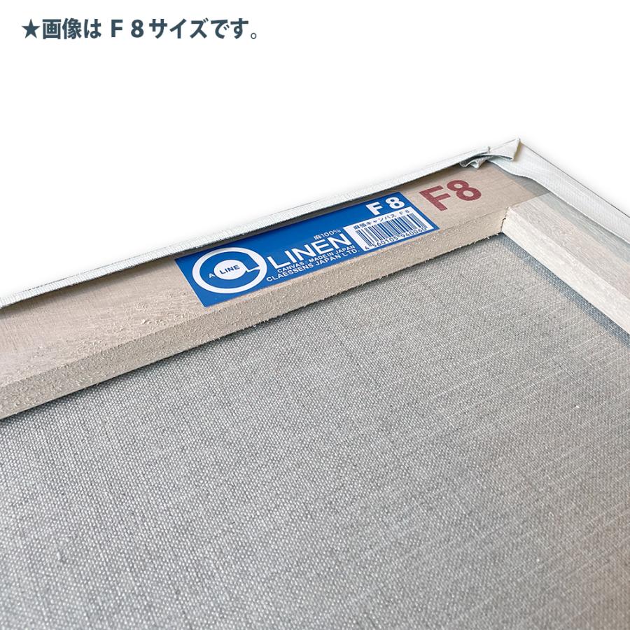 クレサン 張りキャンバス キャンバス SM AD 麻100％ 国産品 桐木