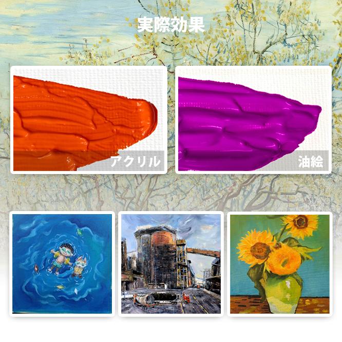 張りキャンバス 油絵 SM 綿麻混紡 麻65％ コットン35％ キャンバス