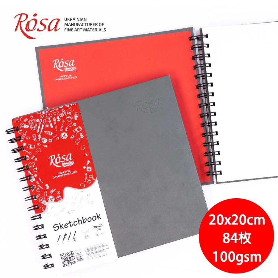 ROSA ローサ スケッチブック 画用本 スケッチ用紙 画用紙 木炭