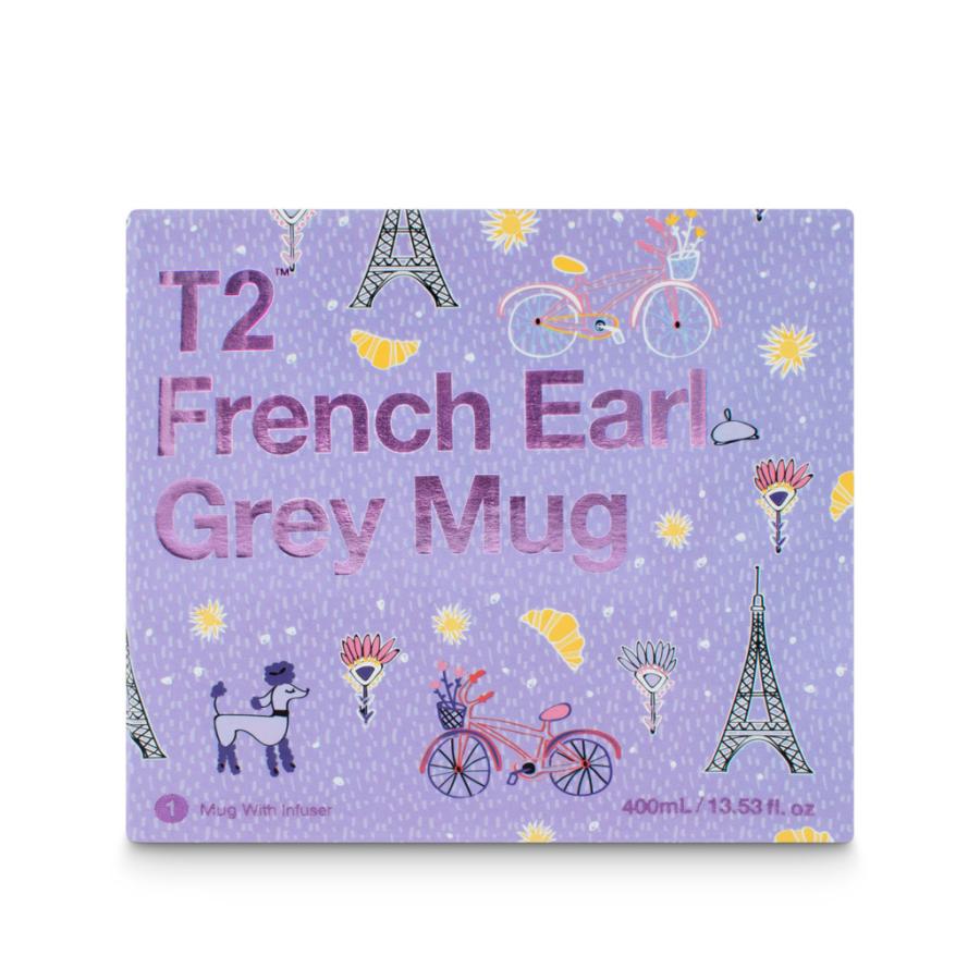 T2 ティーツー マグカップ French Earl Grey 茶葉 茶こし リーフ フレーバーティー 紅茶 アウトドア キャンプ リモートワーク デスク｜geinei-art｜02