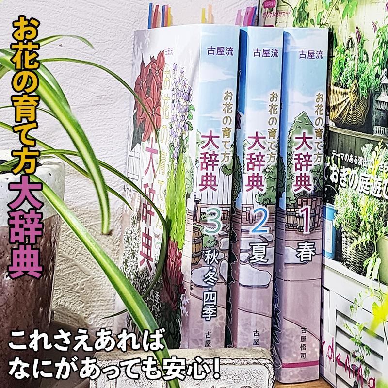 予約 古屋流 お花の育て方大辞典 3巻セット 春編 夏編 秋冬編のセットです Sui Daijiten ゲキハナ初心者さんのお花屋さん 通販 Yahoo ショッピング
