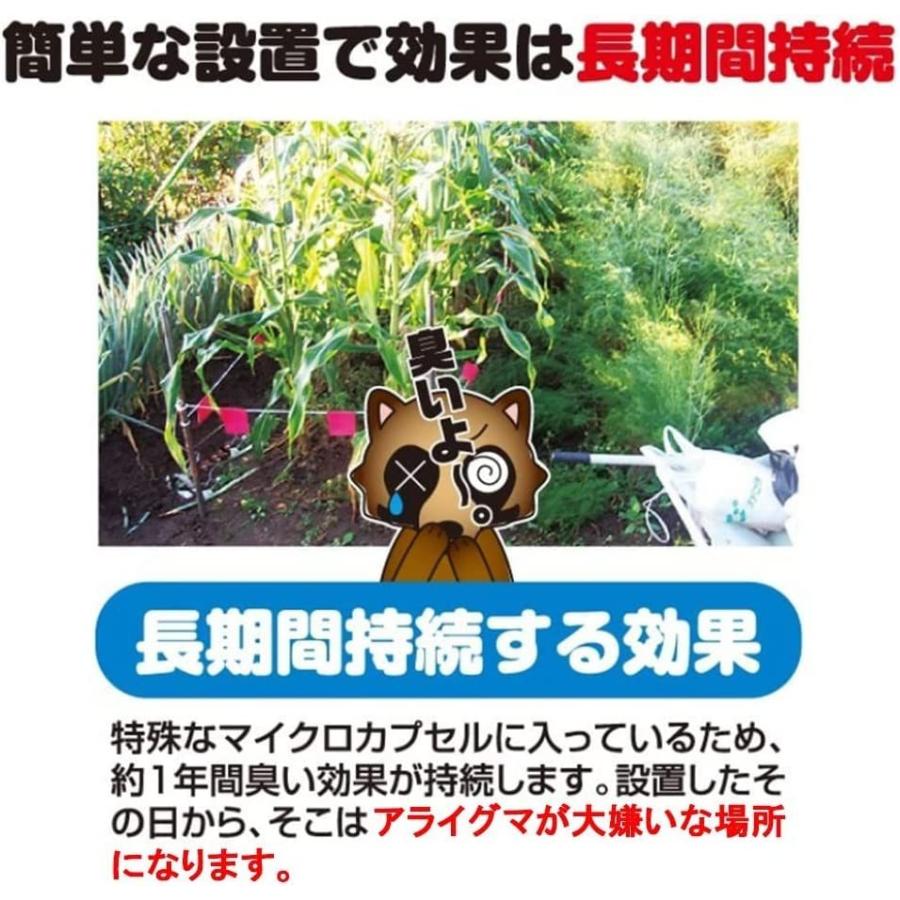 撃退アライグマ激臭シート50個入 激辛臭が約２倍の強力タイプ 効果は驚きの１年間 撃退アライグマ激臭シート 50個入 アライグマ対策 激辛臭が約2