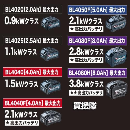 マキタ（makita） 純正 バッテリー 40Vmax BL4050F 日本仕様 正規品 A 