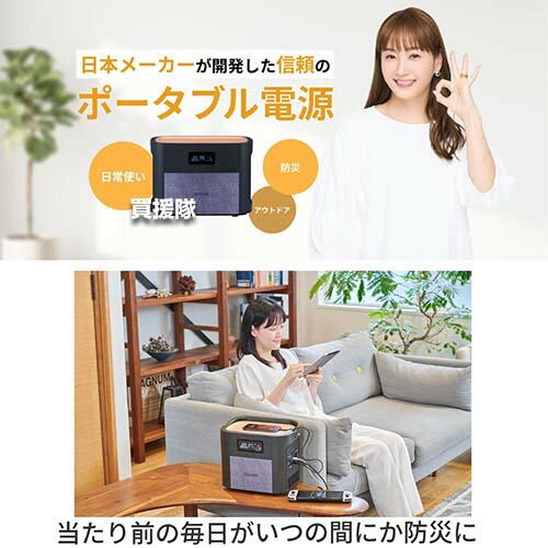 工進（KOSHIN） ポータブル電源 614Wh リン酸鉄 BPS-6L : ヒラキ