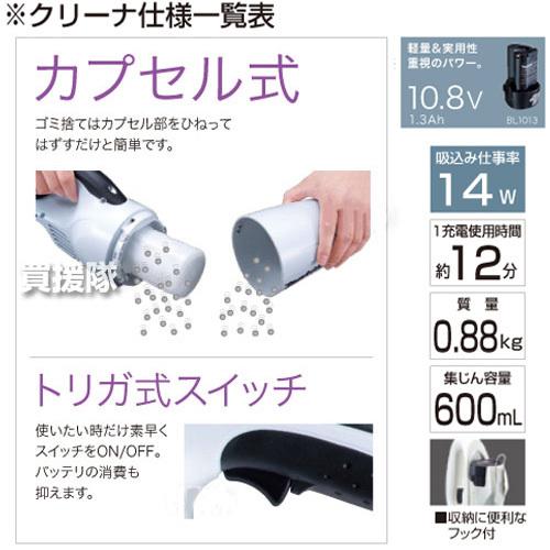CL100DW 株式会社マキタ　掃除機 gekitaitai_cl100dw-pr