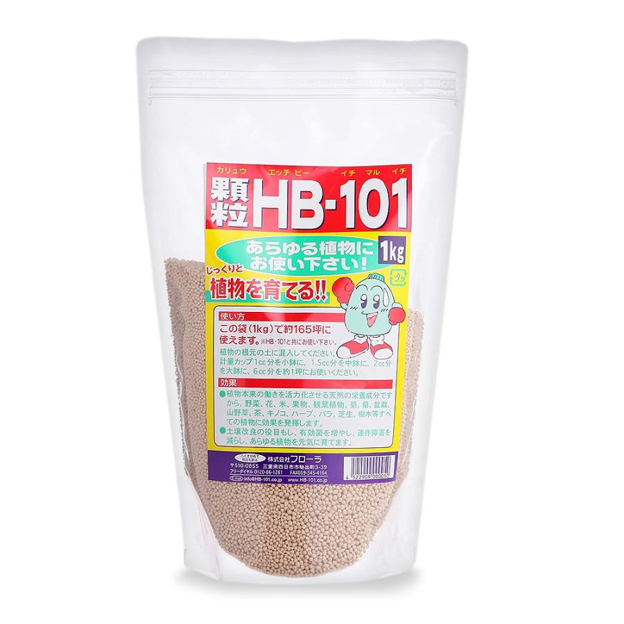 HB101 顆粒１kgと液体１リットル フローラ 顆粒 HB-101 活力剤 1kg : ヒラキショウジ - 通販 - Yahoo