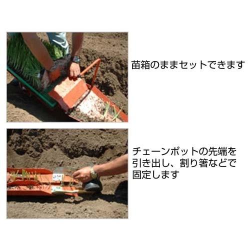 法人限定）ニッテン チェーンポット簡易移植器 ひっぱりくん 溝切器 