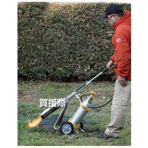 新富士バーナー 草焼きバーナー Pro 灯油 式 専用台車セット KB-300TDS