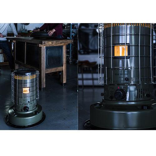 GEAR MISSION トヨトミ 対流形 石油ストーブ オリーブ （コンクリ24畳