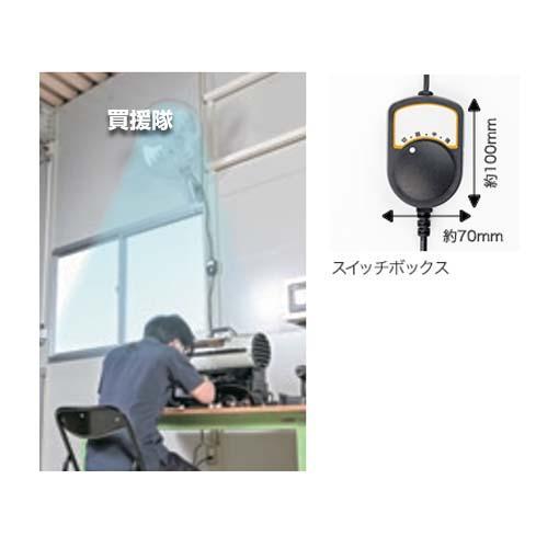 ナカトミ 壁掛型 工場扇 アルミ 45cm 全閉式 OPF-45WAZ : ヒラキ