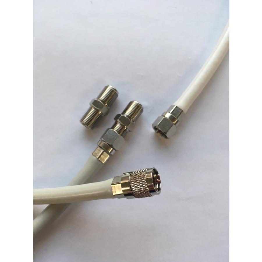 3wayアンテナケーブル1.5ｍ S5C-FB 4K8K対応！色を選べる延長も出来る 使い方により様々に対応！中継接栓付 メール便ご利用で！S5CFB s5c-fb s5cfb 5MFL-1.5〇J｜gekiyasu-cable｜02