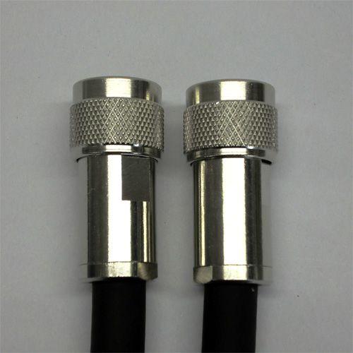 フジクラ 8DFB(8D-FB)-LITE 40m 両端NP接栓付 固定局用ケーブル 50Ω無線用 メール便配送で！黒色 8dfb 8d-fb F8FL-40WN