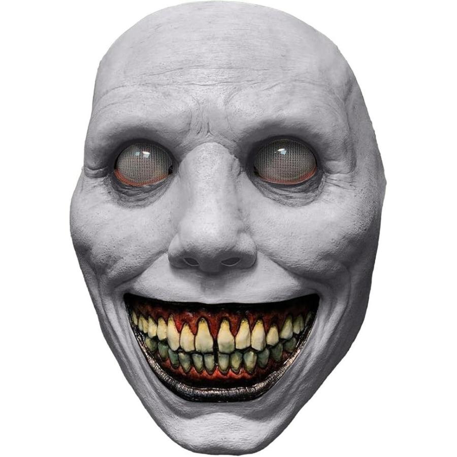 ホラーマスク ホワイトエクソシスト 笑顔の悪魔マスク ハロウィン