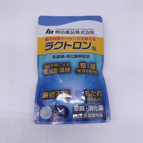 ラクトロン錠 180錠/30日分 明治薬品 生きて奥まで届ける乳酸菌 整腸