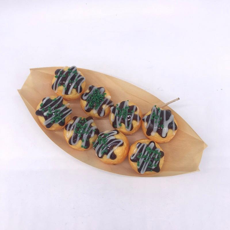 たこ焼き 8個セット 食品サンプル 本物そっくり タコヤキ 実物大 屋台