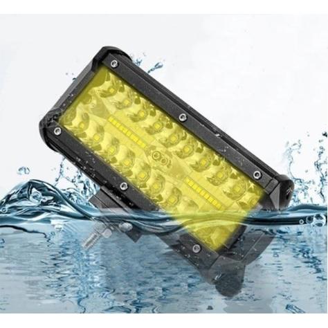 LED イエロー ワークライト 作業灯 防水 デッキライト フォグランプ