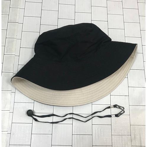 バケットハット大きいサイズ ビッグ 特大 帽子メンズ リバーシブル無地