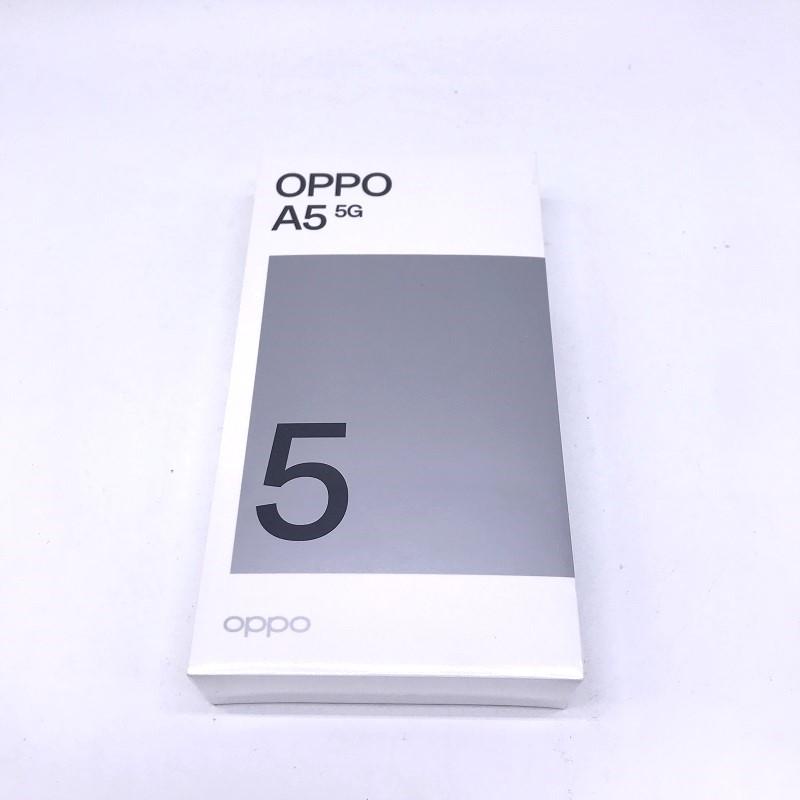 UQ版 OPPO A5 5G ホワイト OPPO A5 5G 4GB/128GB ホワイト オッポ スマホ UQ版 SIMフリー 未開封