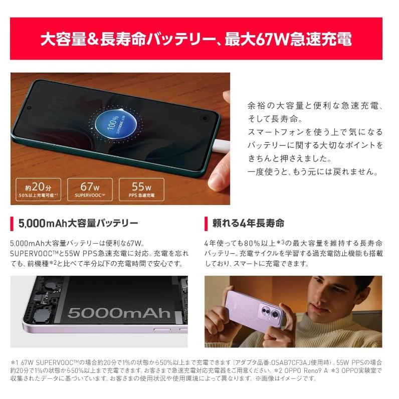 OPPO Reno11 A Y!mobile ダークグリーン 8GB 128GB SIMロック解除済み 